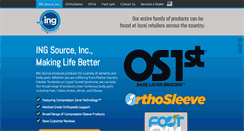 Desktop Screenshot of ingsource.com